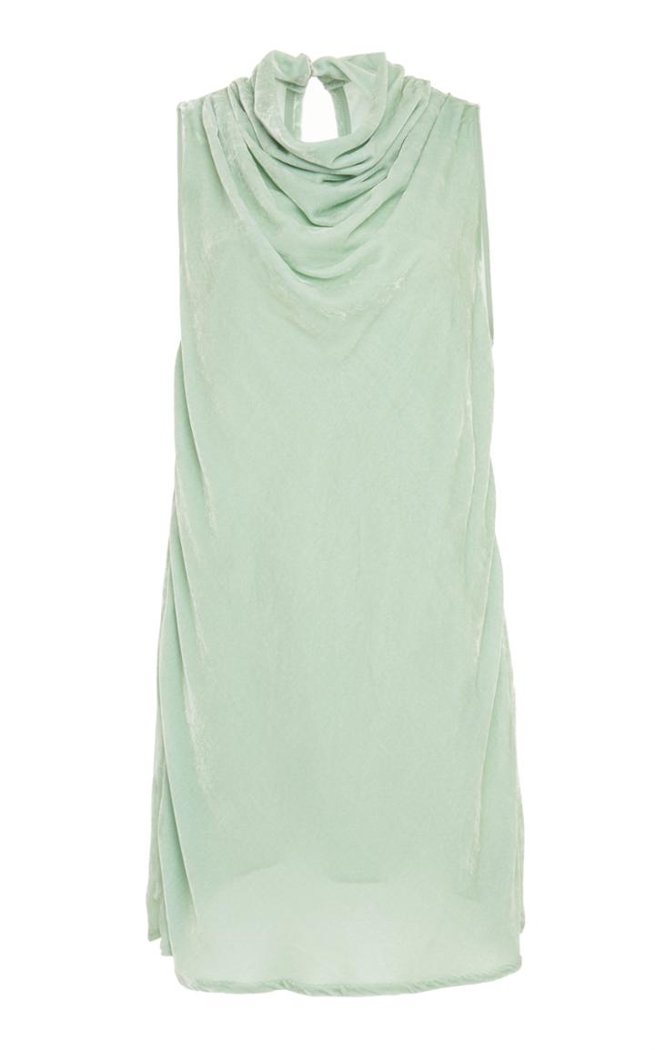 Marei 1998 Daphne Draped Mini Dress