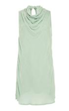 Marei 1998 Daphne Draped Mini Dress