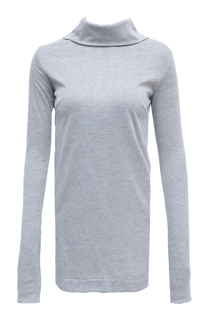 Saptodjojokartiko Grey Turtleneck