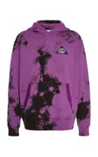 Just Don Appliqud Cotton And Cashmere-blend Hooded Sweatshirt