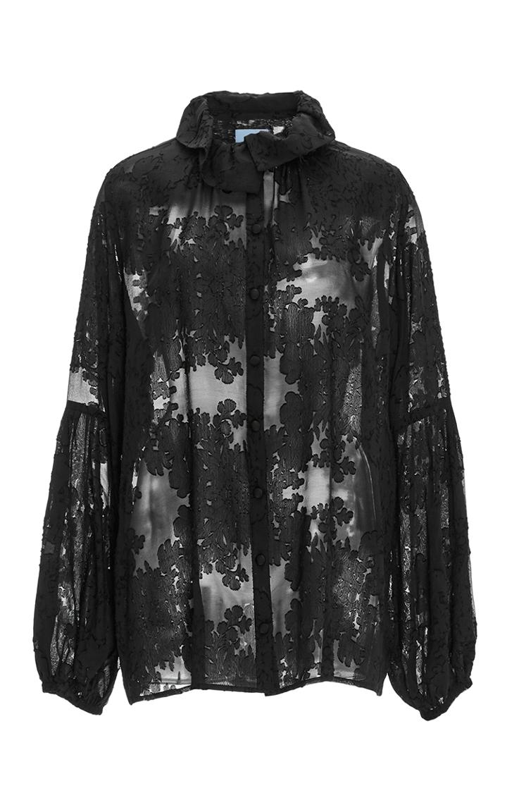 Macgraw Black Caviar Blouse