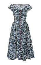 Zac Posen Liberty Print A-line Dress