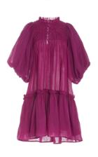 Sea Geneva Ruched Cotton-voile Dress