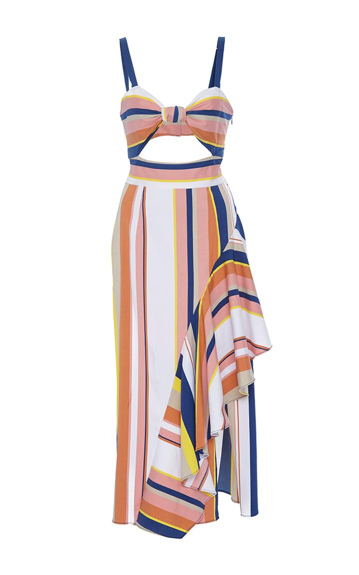 Tanya Taylor Stripe Claire Dress