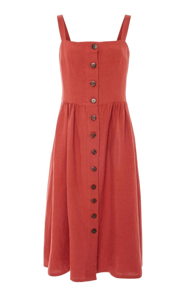 Albus Lumen M'o Exclusive Postinon Button Front Dress