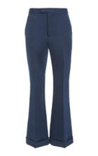 Maison Margiela Cropped Crepe Flared Pants