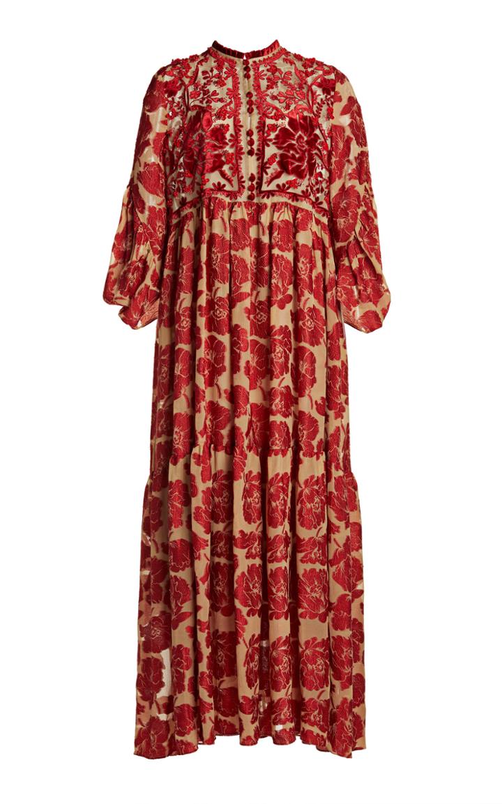 Moda Operandi Biyan Imaniar Silk Maxi Dress