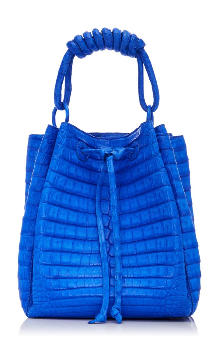 Moda Operandi Nancy Gonzalez Bucket Crocodile Top Handle Bag