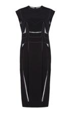 Maison Margiela Cut Out Jersey Shift Dress