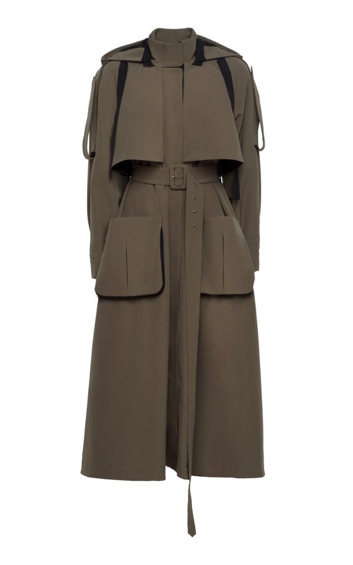 Ulyana Sergeenko Demi Couture Hooded Parka