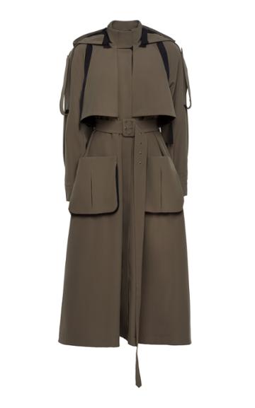 Ulyana Sergeenko Demi Couture Hooded Parka