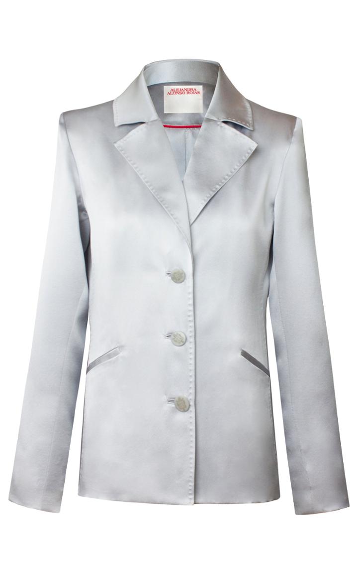 Moda Operandi Alejandra Alonso Rojas Structured Silk Blazer
