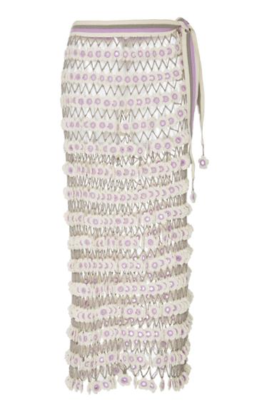 My Beachy Side Midi Mesh Skirt