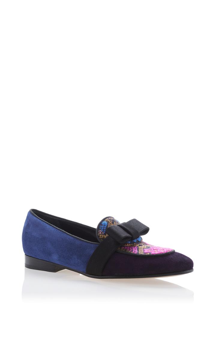 Etro Embroidered Flat