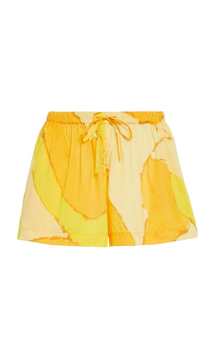 Moda Operandi Simon Miller Garmo Cotton Drawstring Shorts Size: Xs