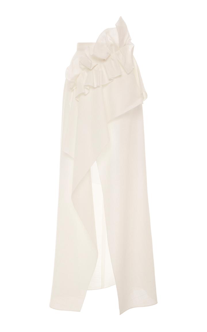 Delpozo Long Wrap Skirt