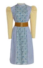 Moda Operandi Silvia Tcherassi Maude Belted Cotton Midi Dress