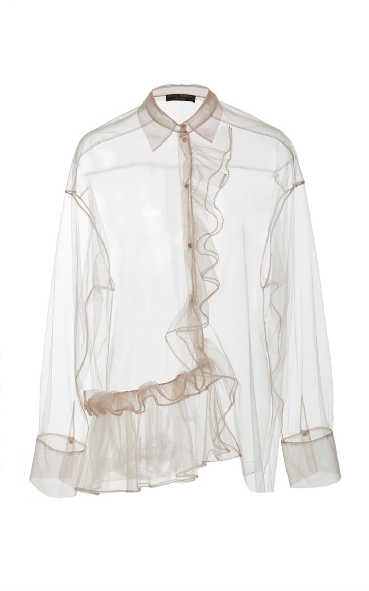 Albino Teodoro Ruffled T Shirt