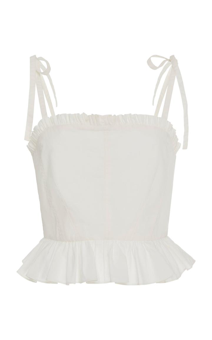 Moda Operandi Ulla Johnson Filipa Cotton Tank Top Size: 0