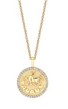 Moda Operandi Anita Ko 18k Gold Taurus Zodiac Necklace Size: White Gold