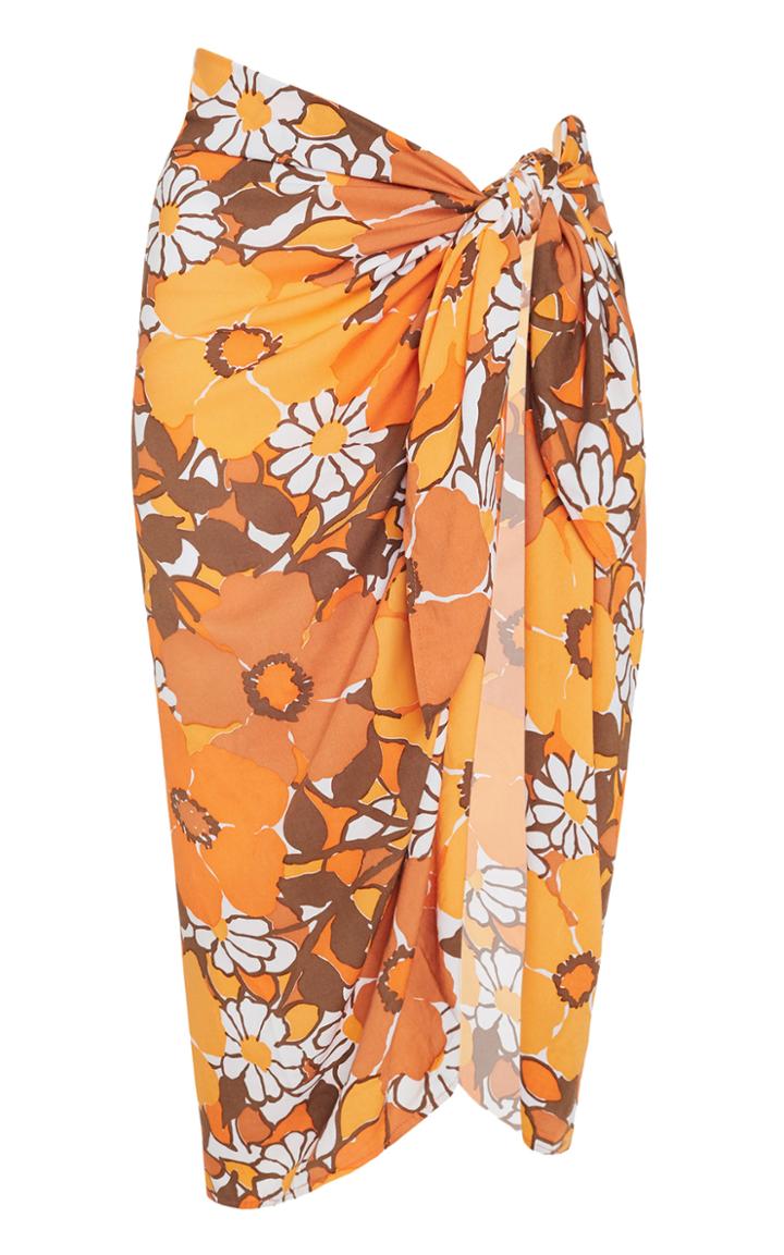 Moda Operandi Faithfull The Brand Nixie Isola Floral Print Pareo