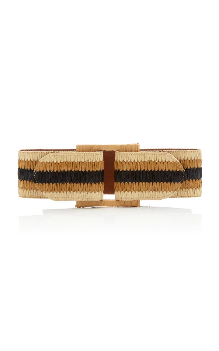 Moda Operandi Johanna Ortiz Byblos Natural Leather Belt