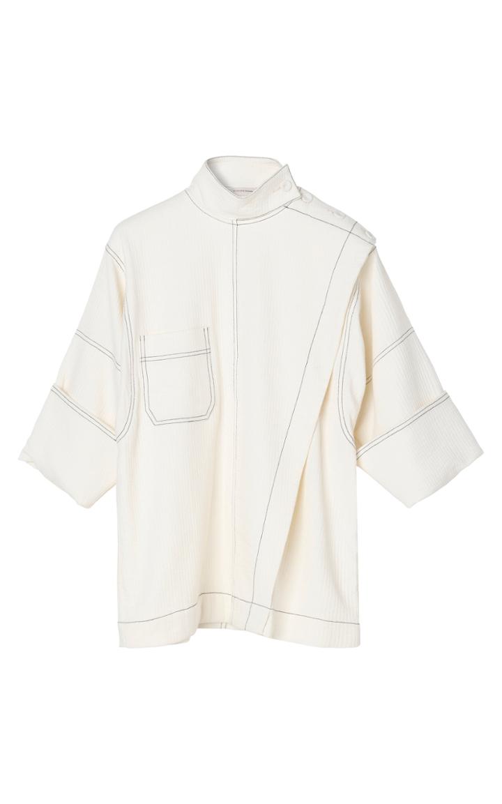 By Malene Birger Caladenia Quiltet Look A Like Top