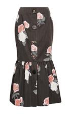 Rejina Pyo Paula Floral Printed Midi Skirt