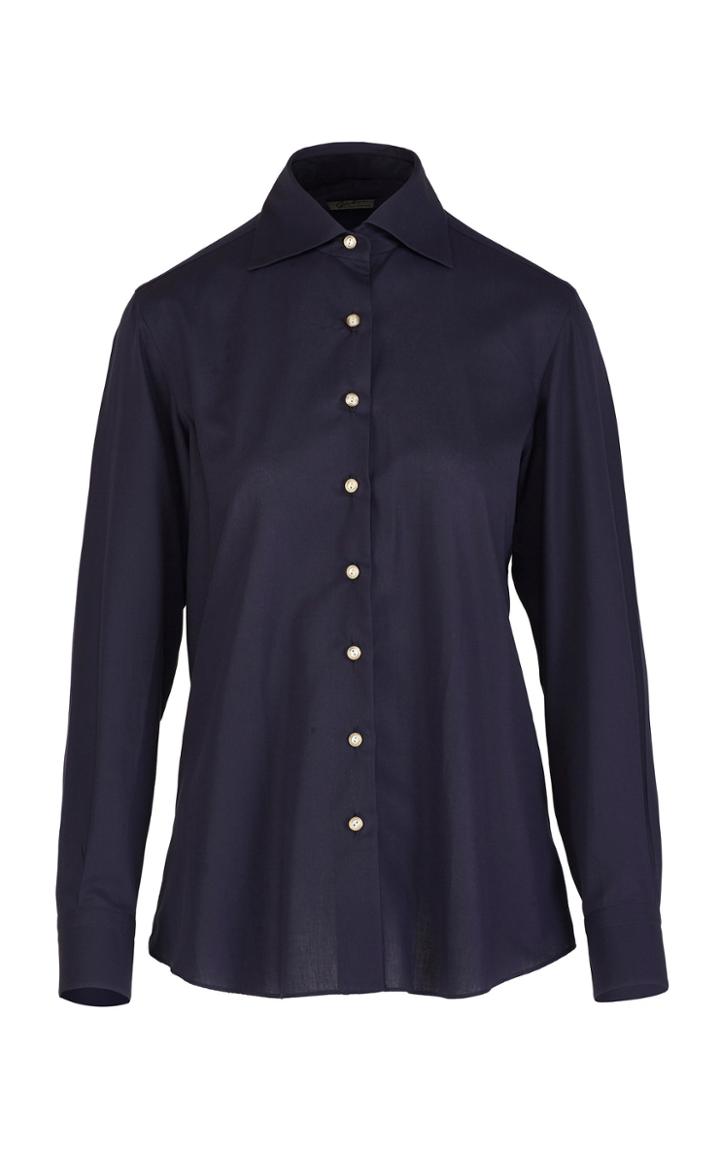 Giuliva Heritage Collection Elvira Cotton Twill Shirt