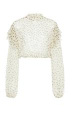 Sir Isabella Silk Ruffle Top