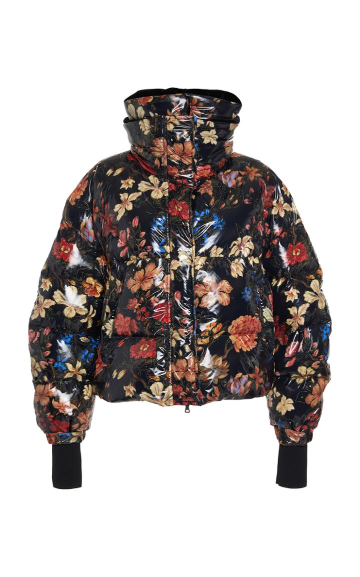 Etro Floral-print Shell Puffer Jacket