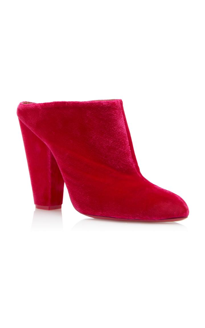 Givenchy Velvet Mule