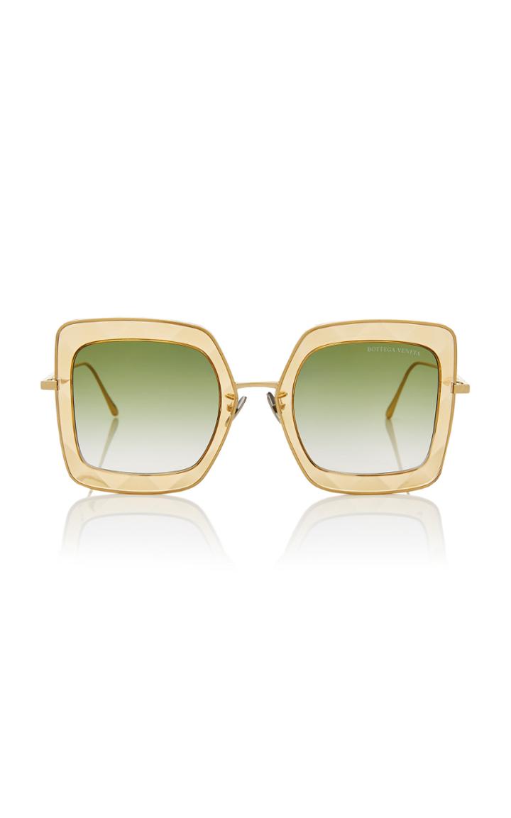 Bottega Veneta Oversized Square Sunglasses