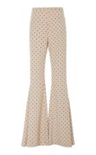 Christian Siriano Polka Dot Wide Leg Trouser