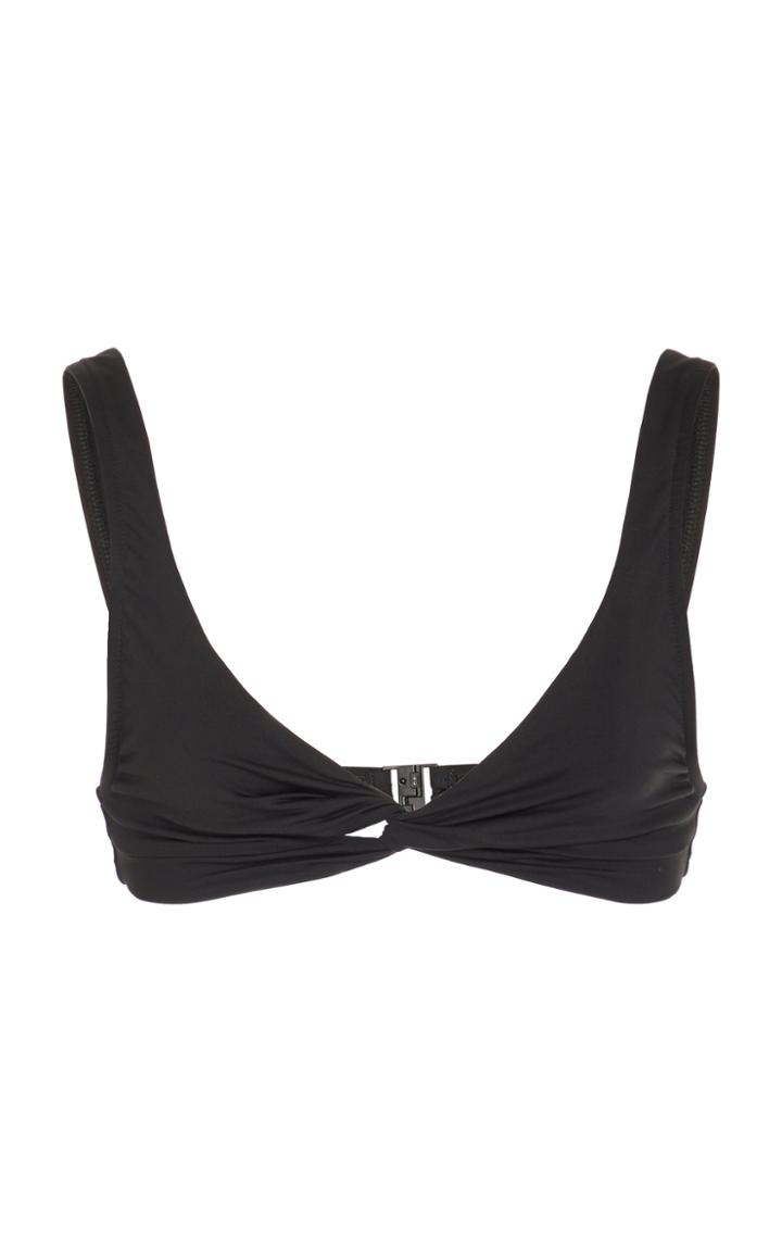 Bondi Born Matilda Twist-front Bikini Top Size: 6