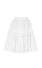 Flow The Label Tiered Eyelet Skirt