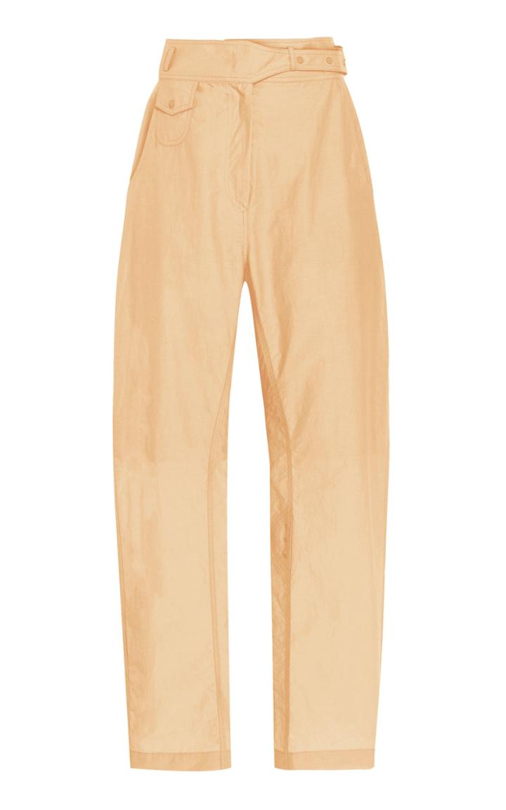 Moda Operandi Low Classic Snap Belted Pant Size: M