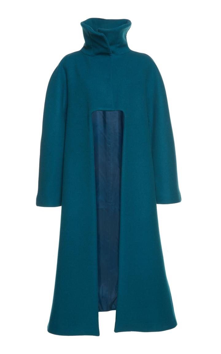 Alberta Ferretti Cashmere Wool Coat
