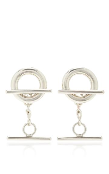 Monse Circle Bar Earrings