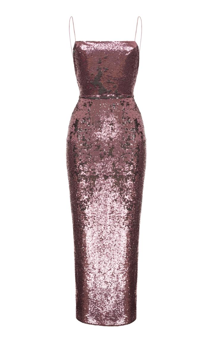 Rasario Camisole Sequin Gown