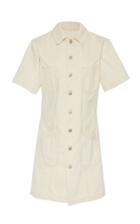 Shaina Mote Cotton Mini Shirt Dress