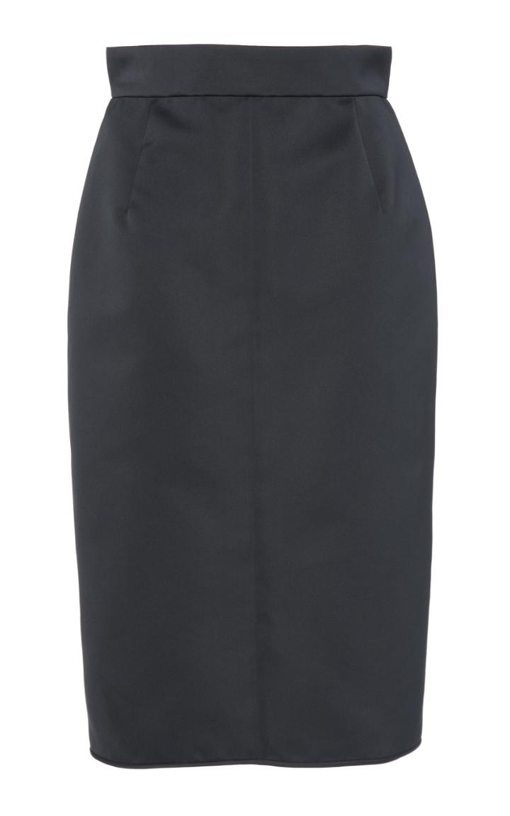 N 21 N&deg;21 Lidia Fitted Duchess Satin Skirt