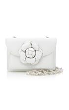 Oscar De La Renta Gardenia Double Crossbody Bag