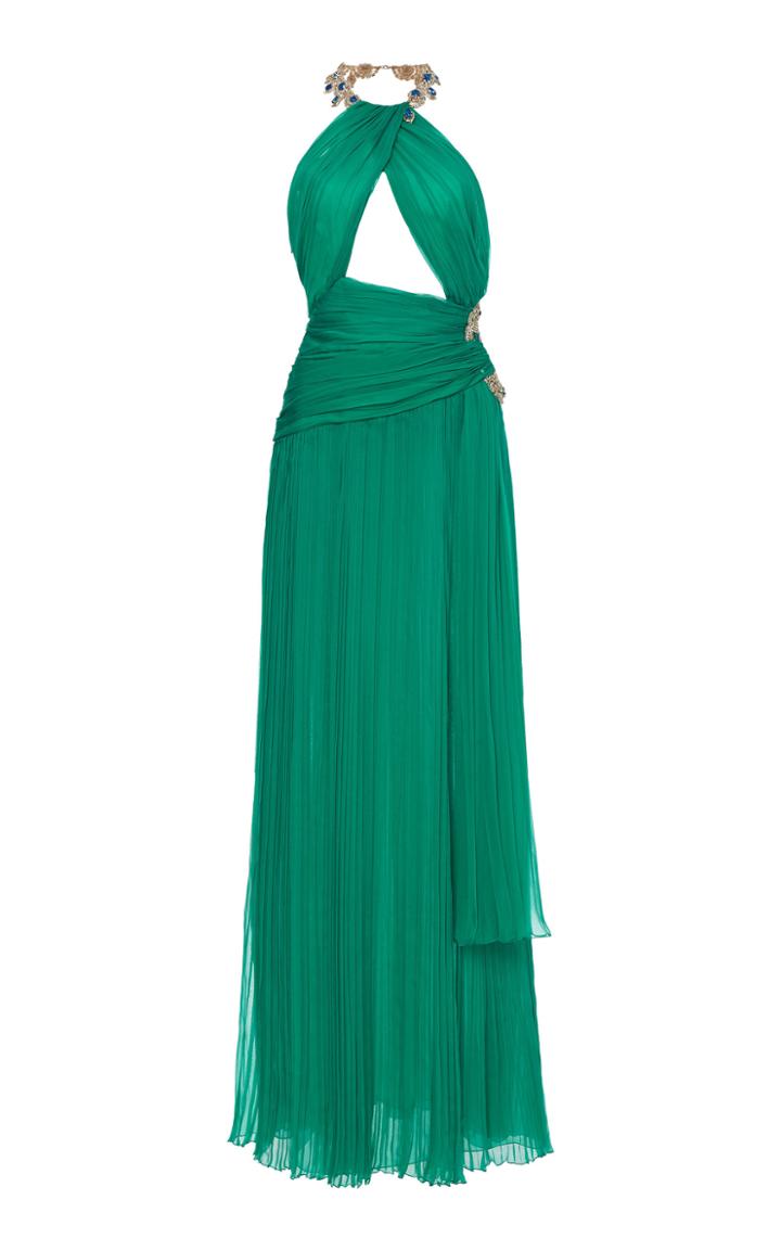 Moschino Silk Chiffon Gown