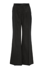 Marina Moscone Cropped Suiting Straight-leg Trousers