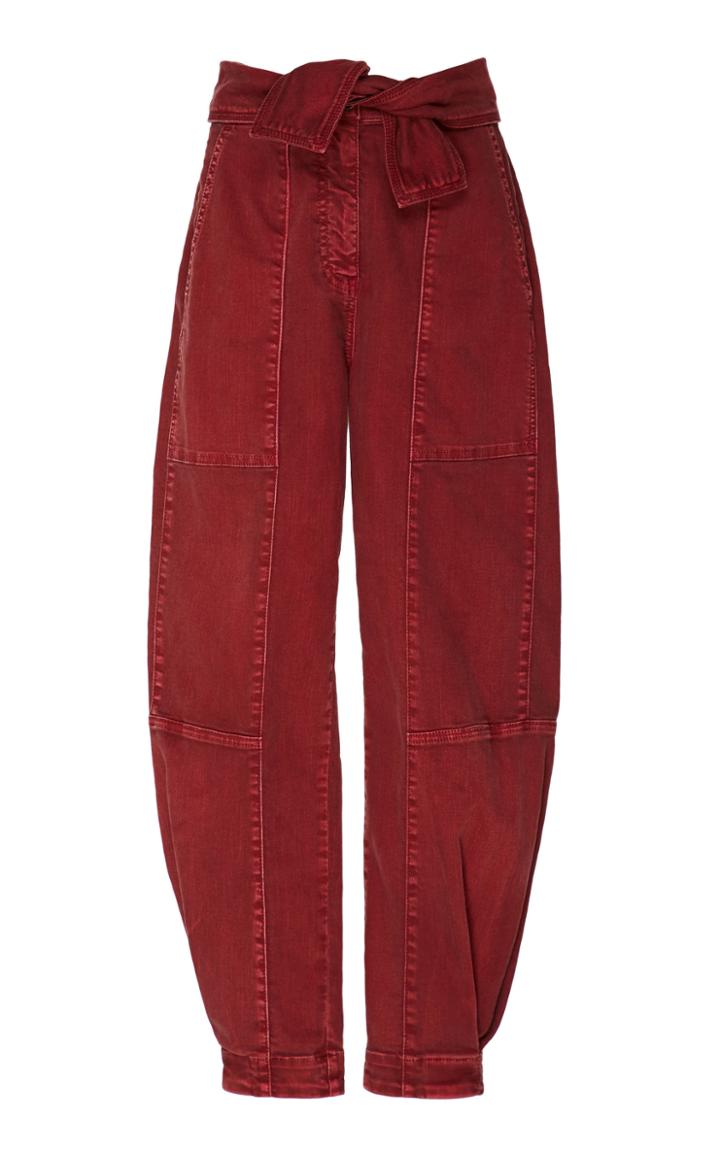 Ulla Johnson Storm High-waisted Cropped Wide-leg Jeans Size: 0