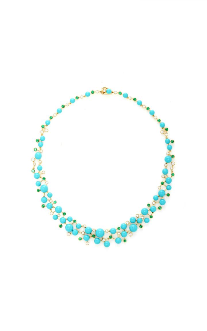Anabela Chan Turquoise Constellation Necklace