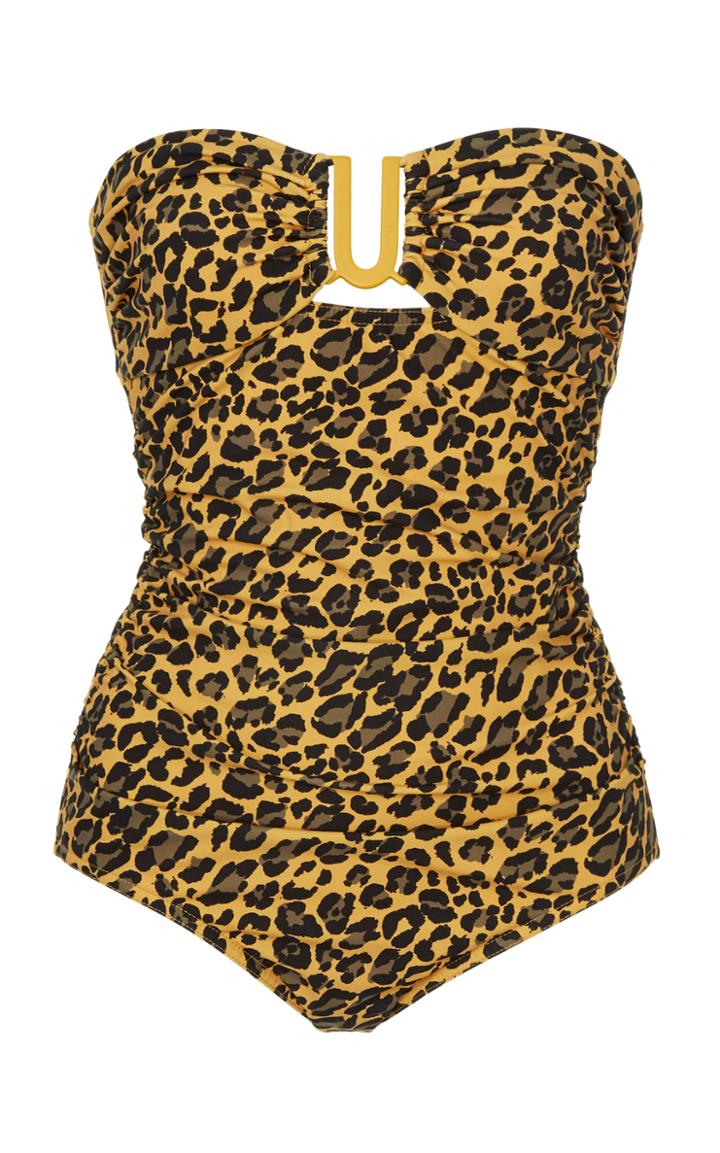 Zimmermann Separates Cheetah-print One-piece Swimsuit