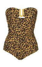 Zimmermann Separates Cheetah-print One-piece Swimsuit
