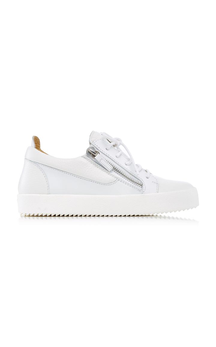 Giuseppe Zanotti May London Leather Sneakers